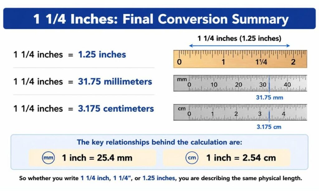 1-1-4-inches-final-conversion-summary