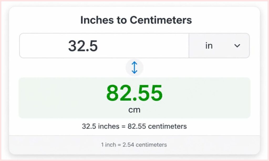 325-in-to-cm-quick-answer