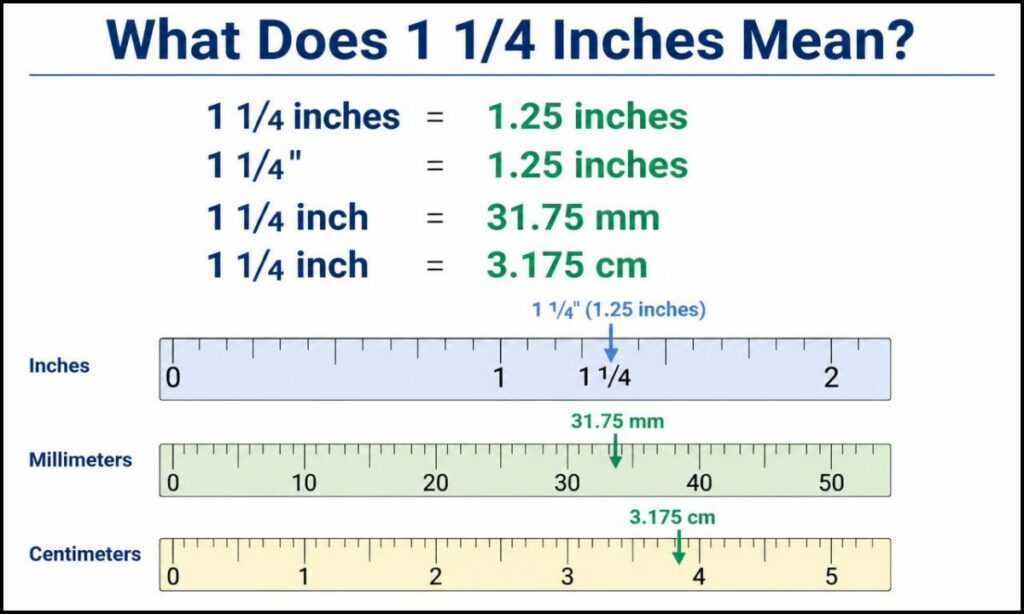 what-does-1-1-4-inches-mean