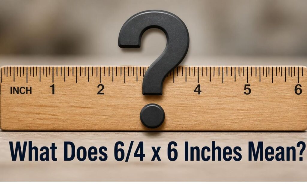 what-does-64-×-6-inches-mean