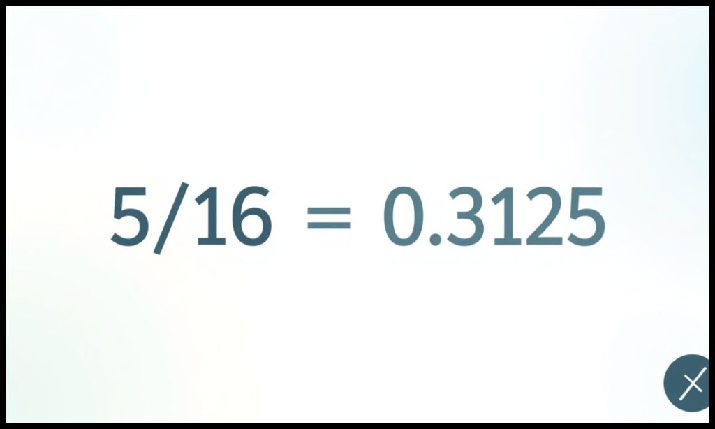 what-is-516-in-a-decimal